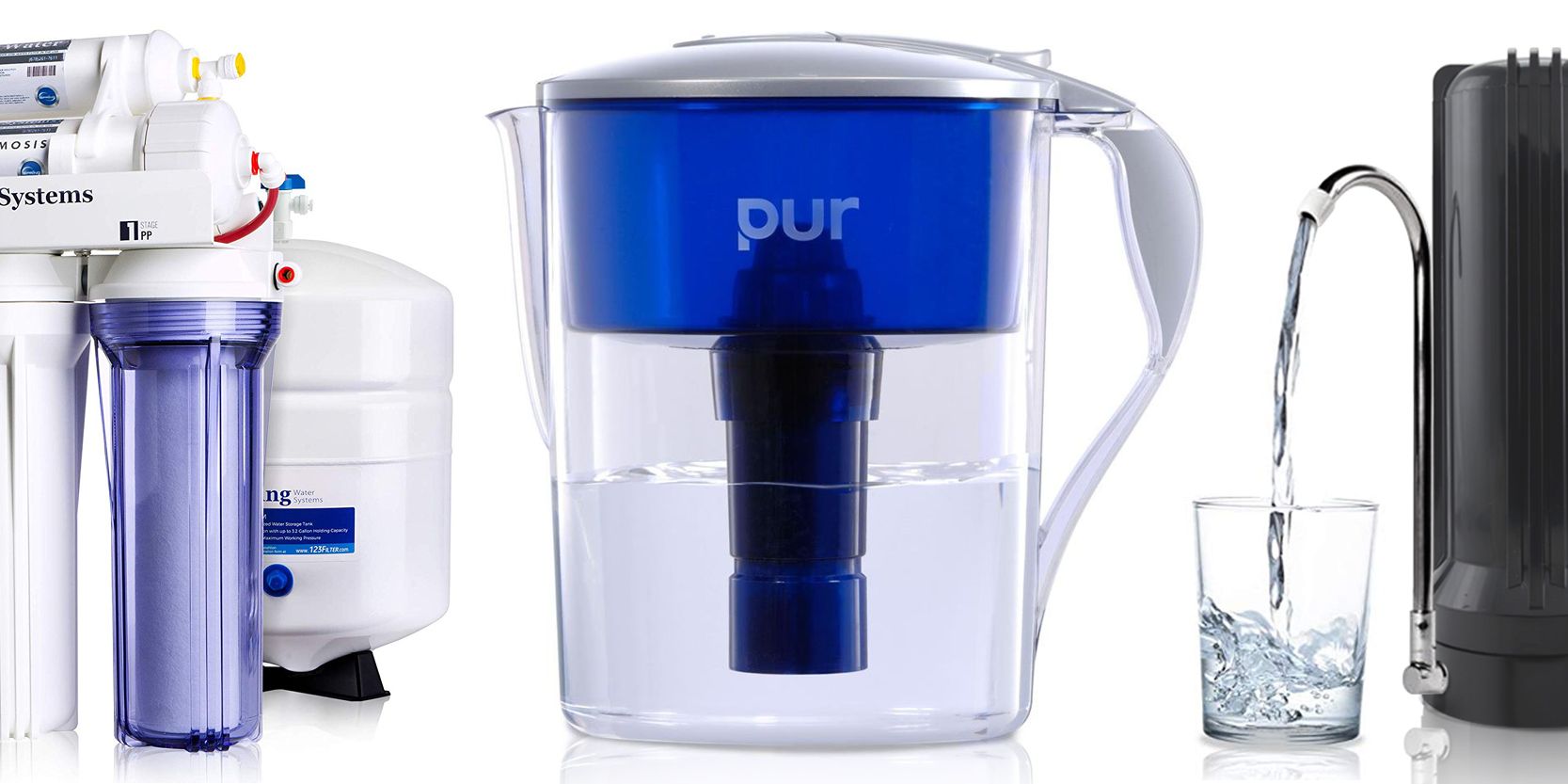 Common types of water purifiers that you can find